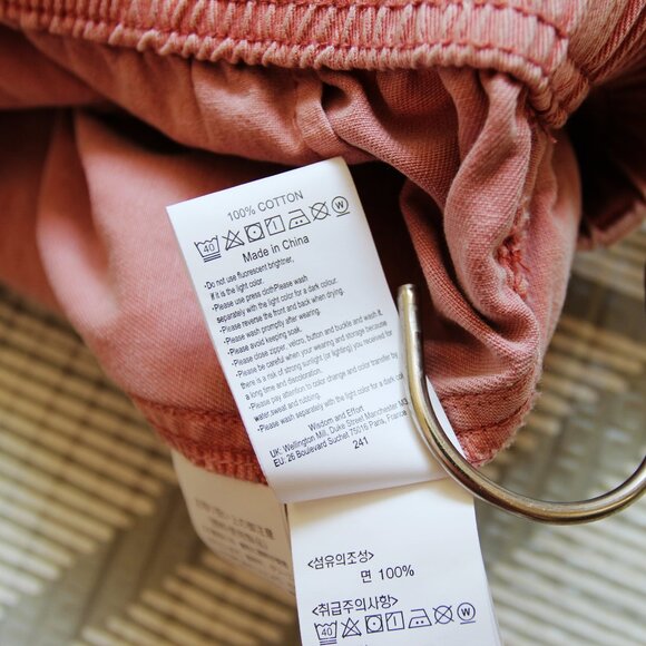 BNWT SS24 GRAMICCI G-SHORT PIGMENT DYE SHORTS S - Picture 9 of 11